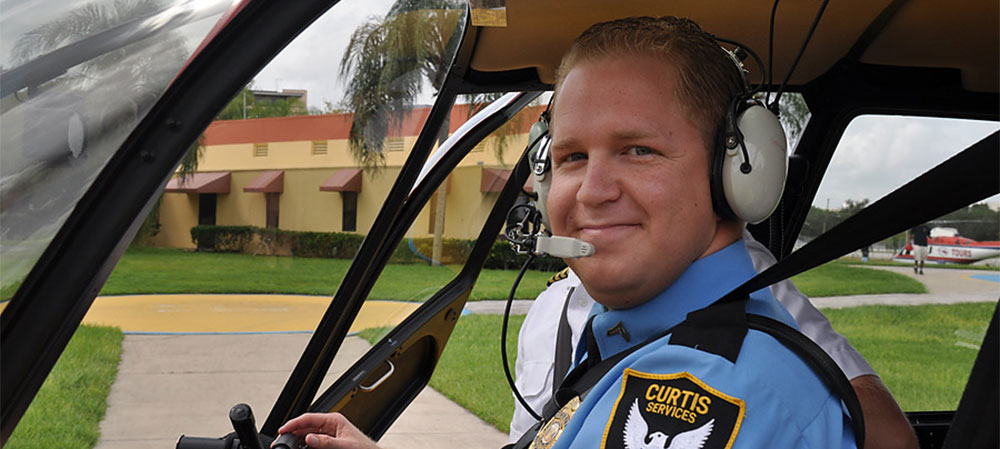 Curtis Security helicopter Pilot