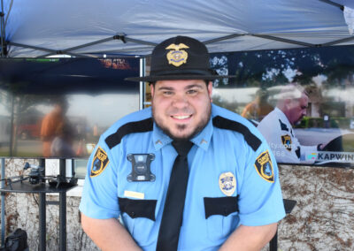 A Curtis Security Officer