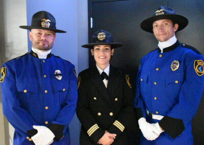 Three Curtis Security Officers
